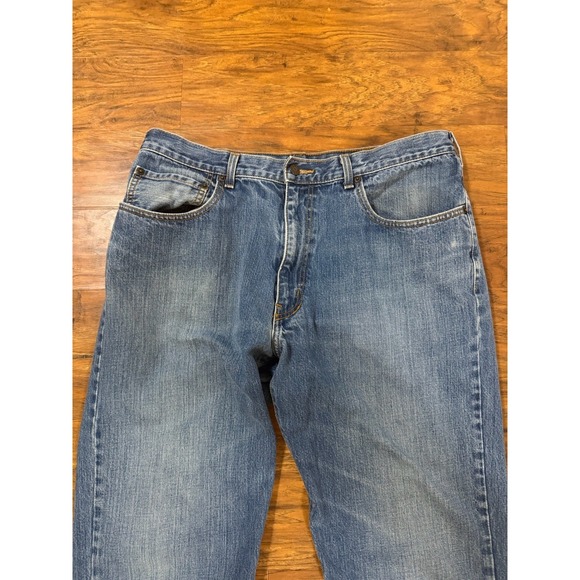 Polo Ralph Lauren Jeans Mens 38x30 Blue Denim Straight Leg 100% Cotton - Picture 3 of 7